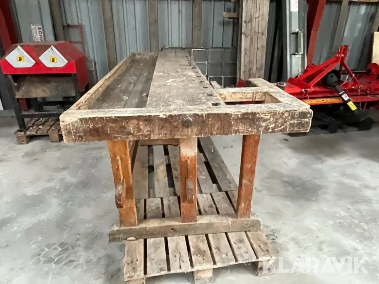 Billede 8 - Arbejdsbord/Høvlebænk