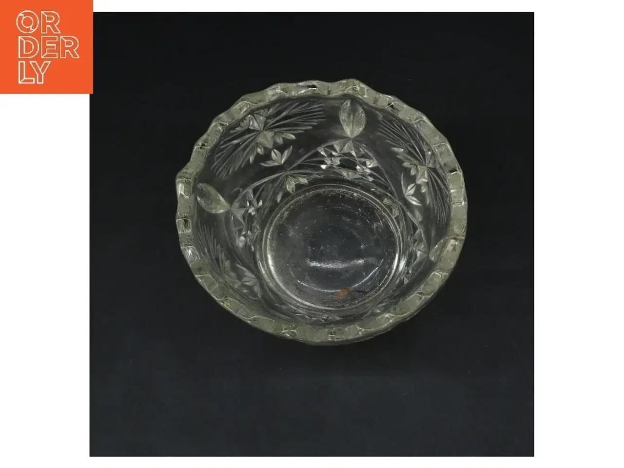 Billede 2 - Dekorativ glasvase (str. Ø 11,5 cm højde 14 cm)