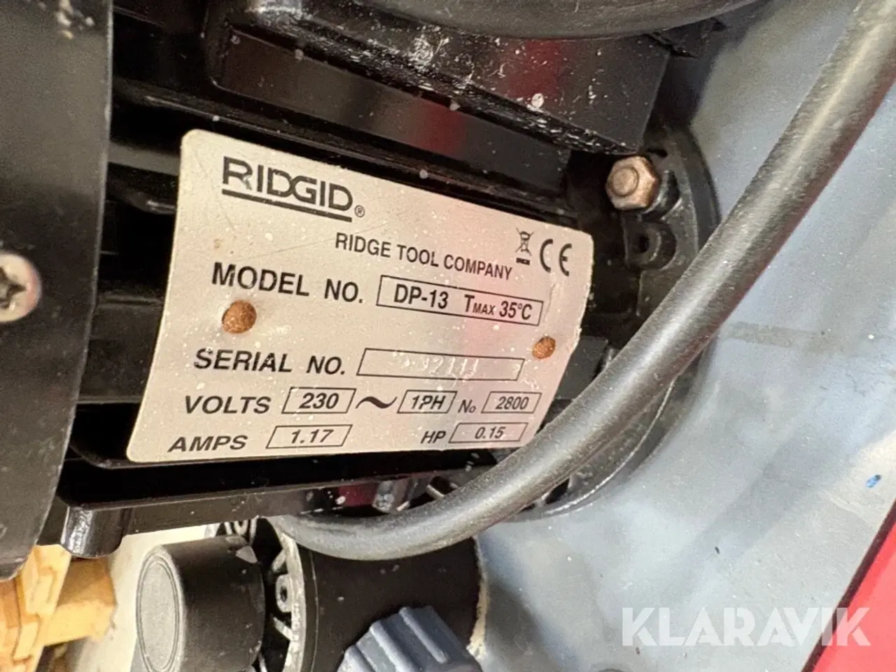 Billede 4 - Skyllepumper 2 styk RIDGID DP-13 og CB 30