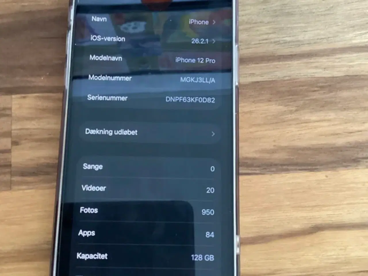 Billede 2 - iPhone 12 Pro 128gb 