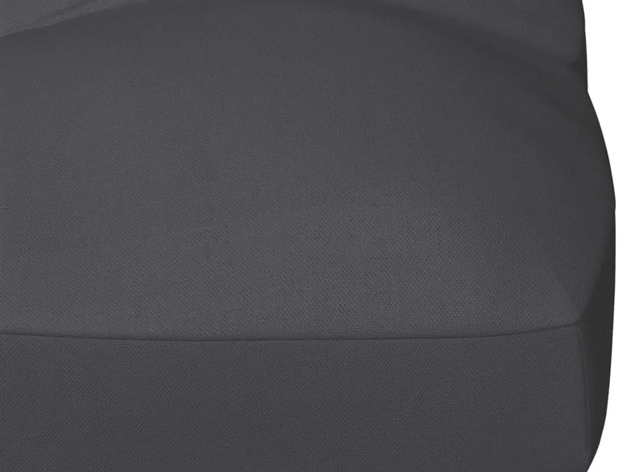 Billede 4 - Pallehynde 120x40x12 cm stof antracitgrå