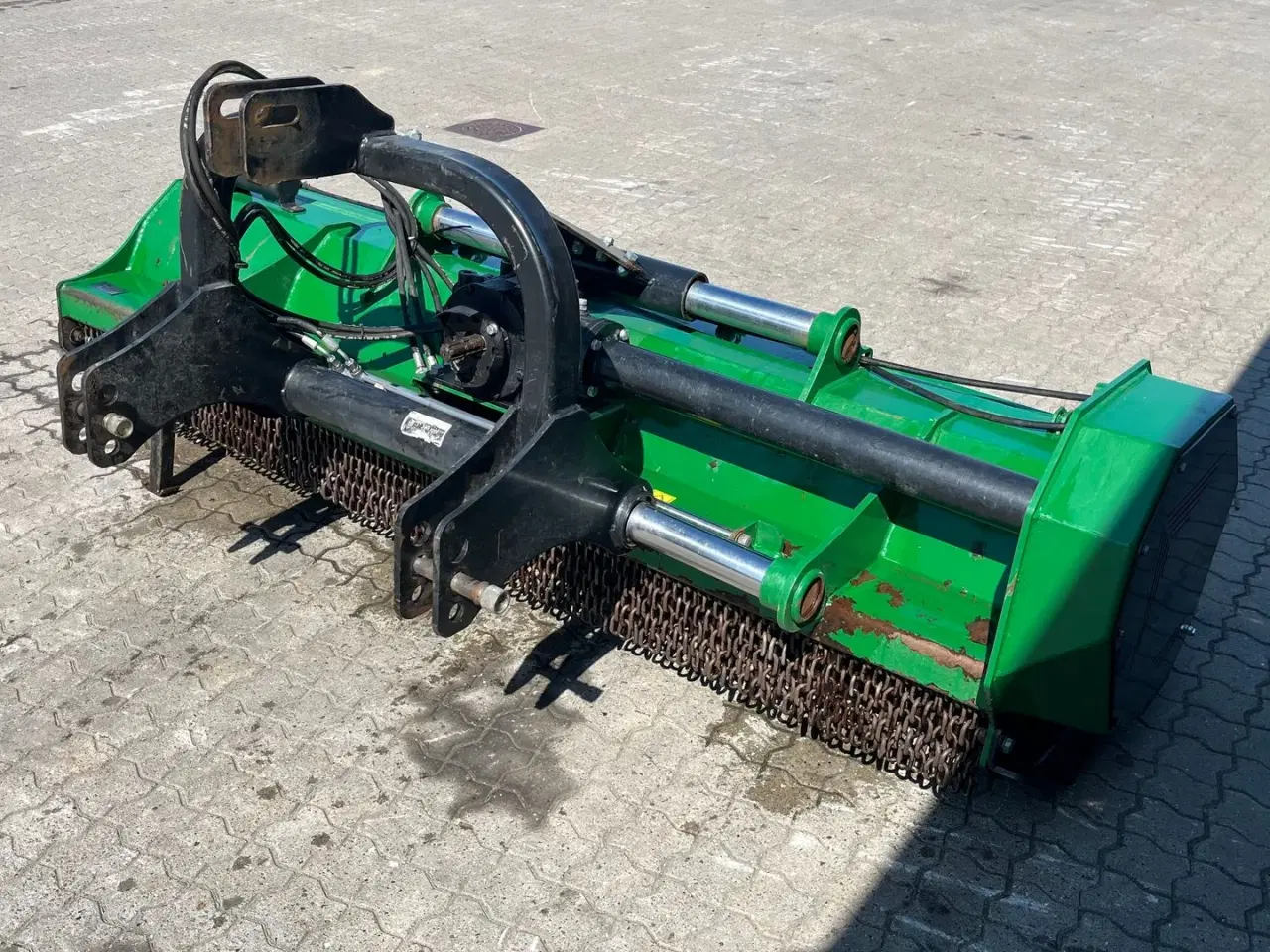 Billede 2 - DK-TEC slagleklipper  240 cm slagleklipper Hyd. sideforskydning