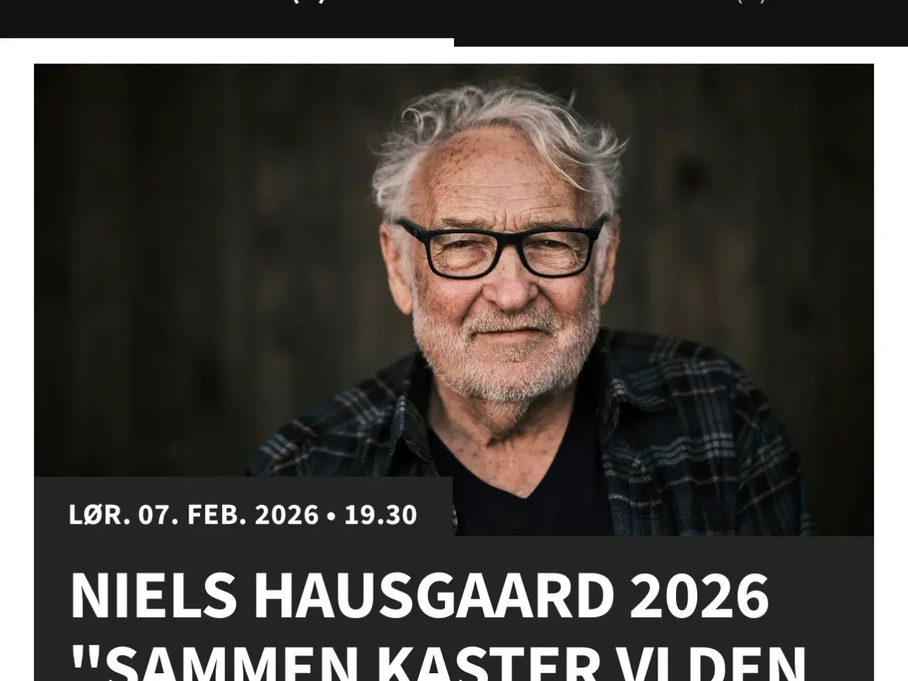 Billede 1 - Niels Hausgaard i Odeon, 7 Feb, 3 billetter 