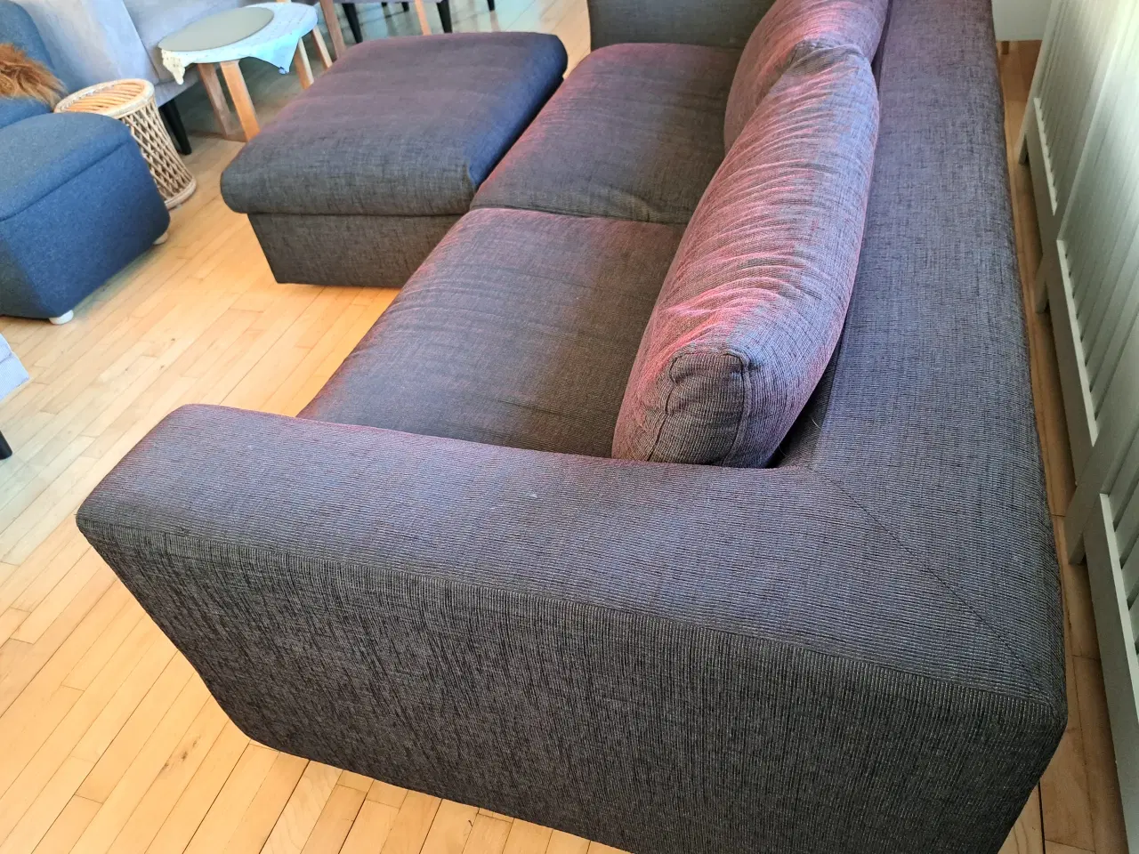 Billede 4 - Sofa med puf