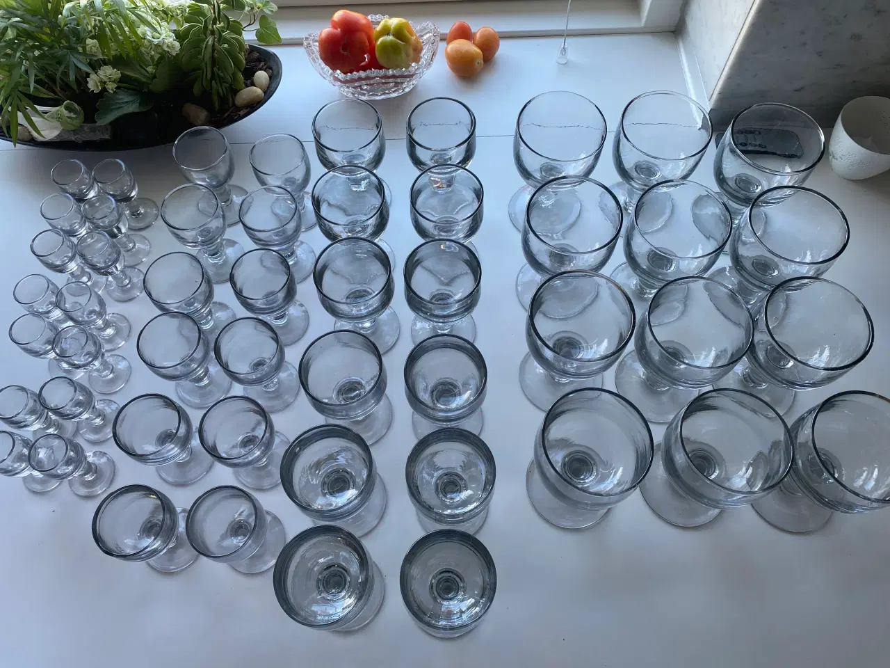 Billede 2 - Vintage mundblæste glas