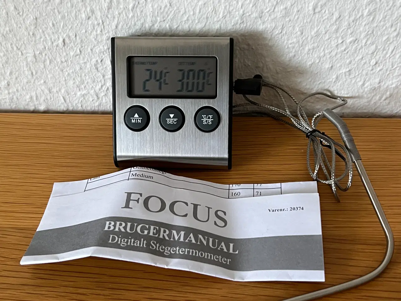 Billede 3 - Focus Digitalt stegetermometer