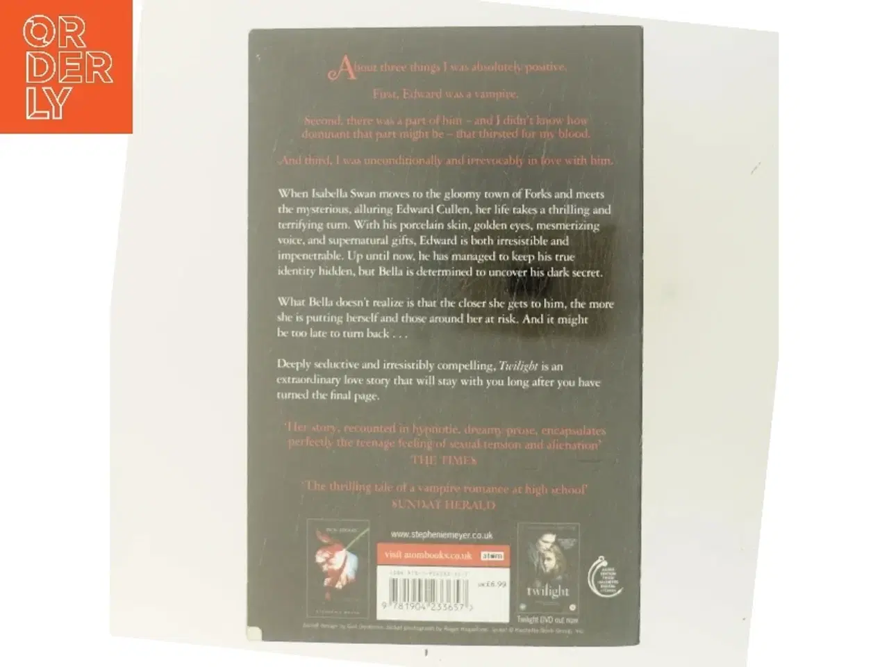 Billede 3 - Twilight af Stephenie Meyer (Bog)