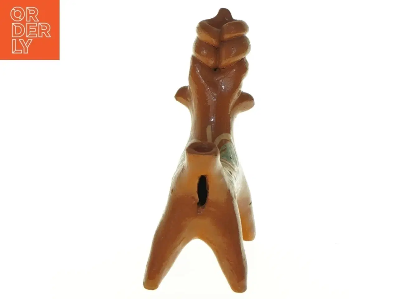 Billede 6 - Piv-i-røv Keramik figur Kudu Antilope Hjort (str. 10,5 x 13 cm)