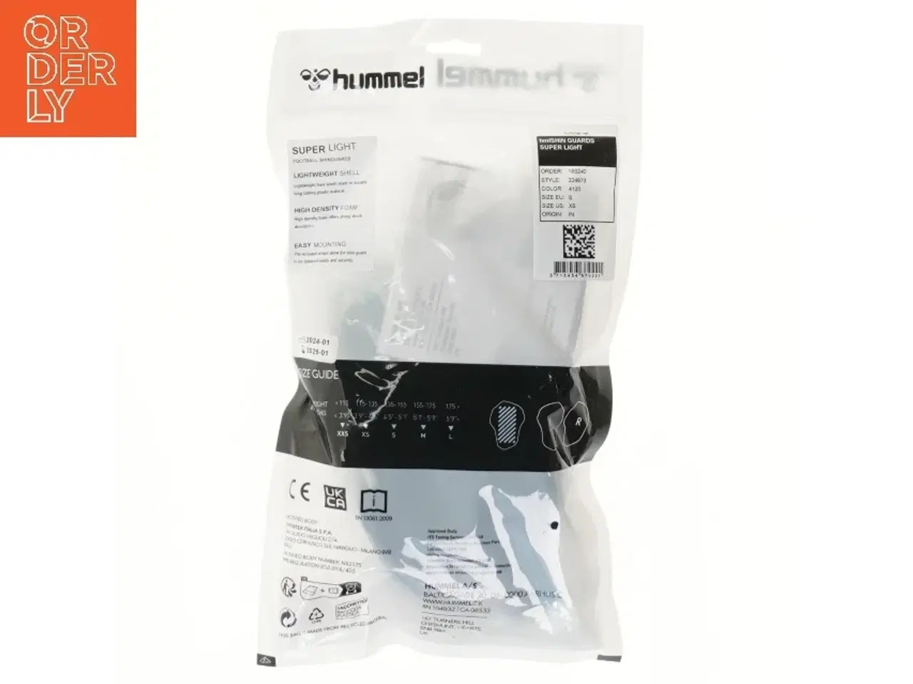 Billede 2 - Fodbold benskinner fra Hummel (str. S)