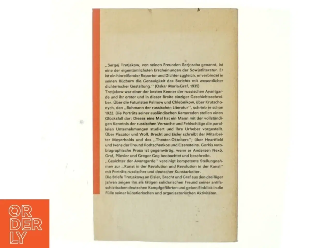 Billede 3 - Gesichter der Avantgarde : Portr&#228;ts - Essays - Briefe af Sergej Tretjakow (bog)