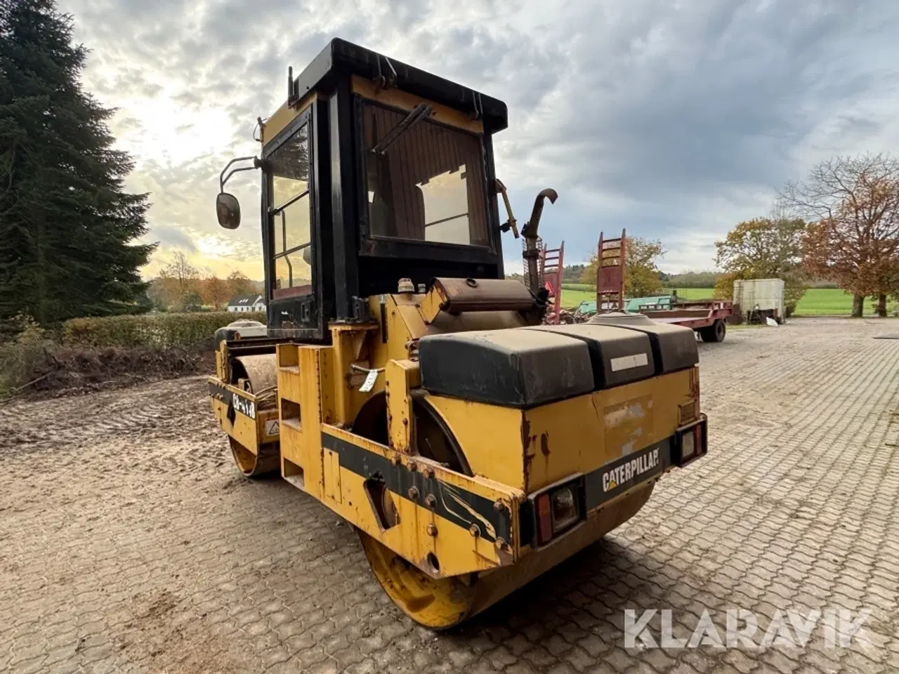 Billede 4 - Vejtromle Caterpillar CB-434B