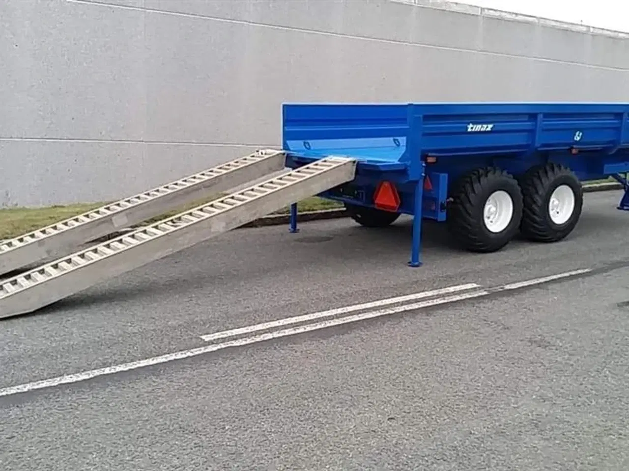 Billede 14 - Tinaz 10 tons dumpervogn forberedt til ramper