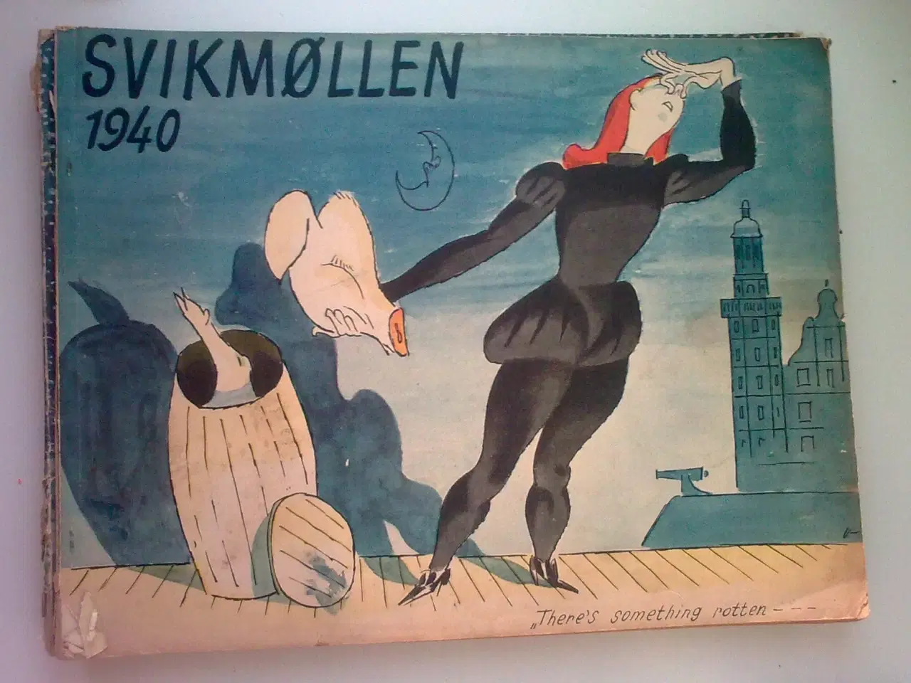 Billede 2 - Dansk satire 1940 SVIKMØLLEN m TEGNINGER