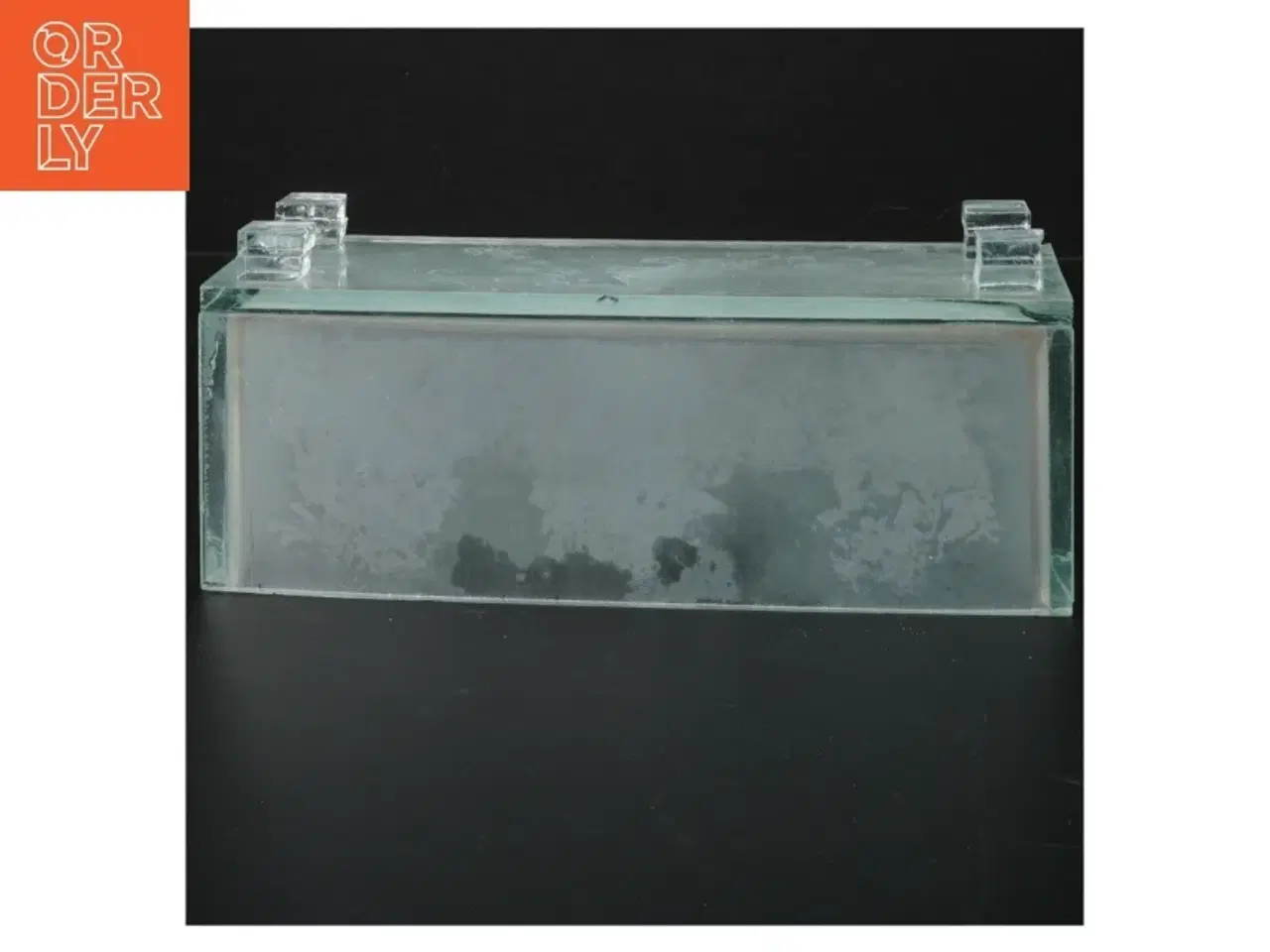 Billede 4 - Glas vase (str. 20. x 7 cm)