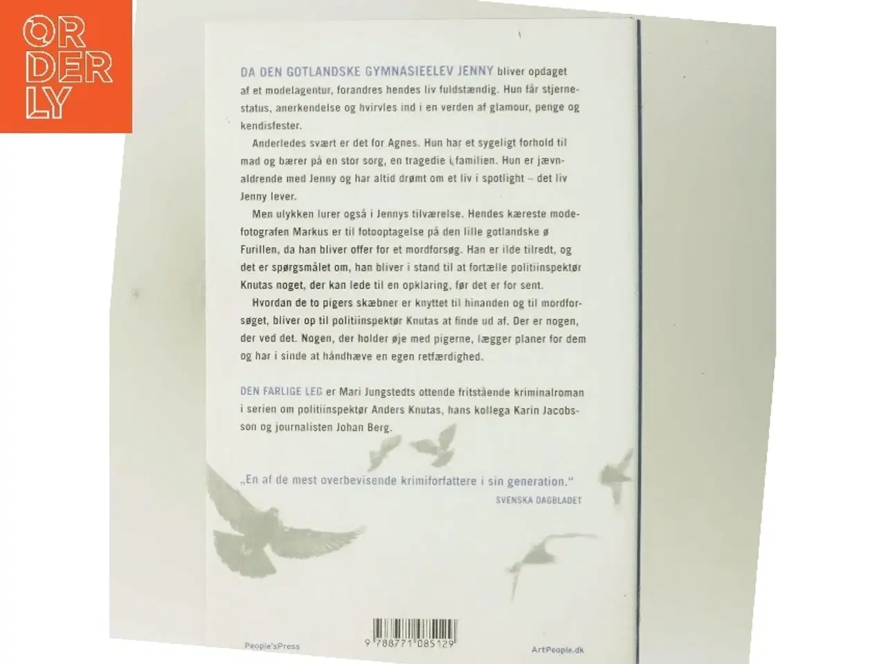 Billede 3 - Den farlige leg : kriminalroman af Mari Jungstedt (Bog)