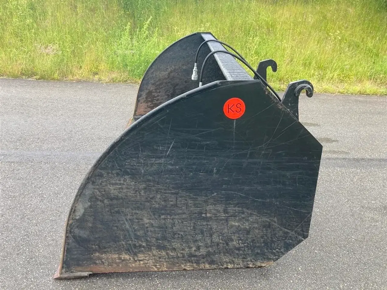 Billede 5 - KS Højtipskovl for kartofler Demoskovl 11-2023 buede gavle KS edition