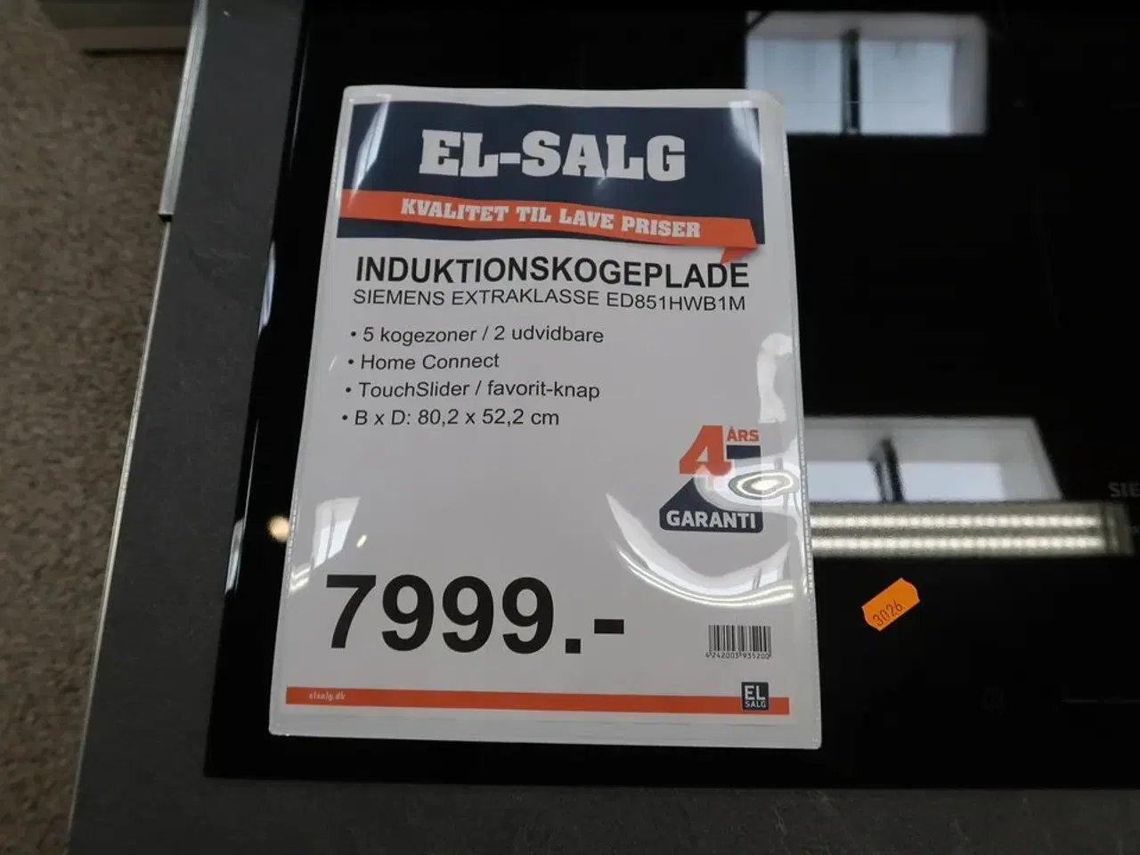Billede 3 - Induktionskogeplade SIEMENS Extraklasse ED851HWB1M