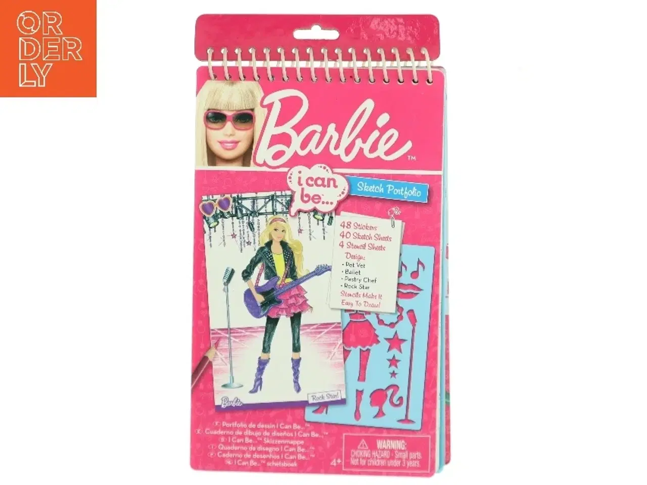 Billede 1 - Barbie I Can Be Sketch Portfolio (Bog)