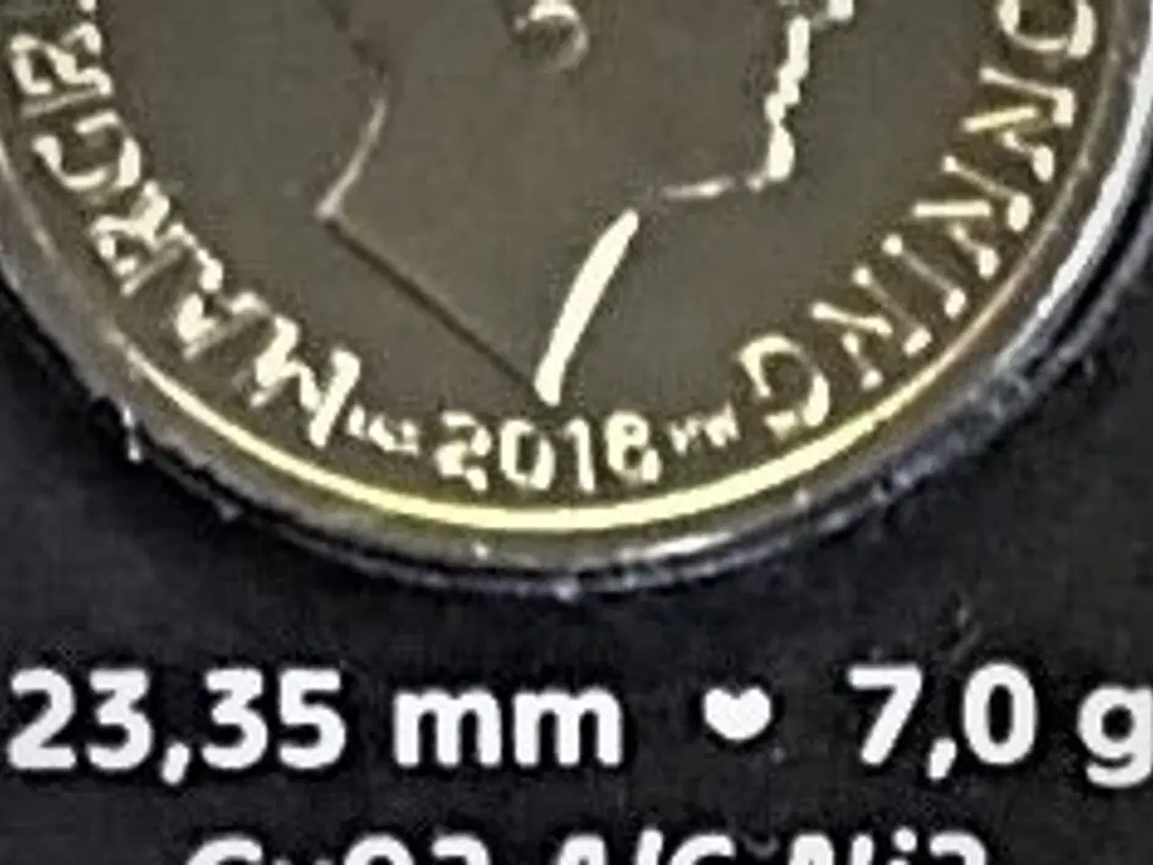 Billede 2 - DET KGL MØNTSÆT 2016 Med 10 KR KRONE 2016 LGS  !!