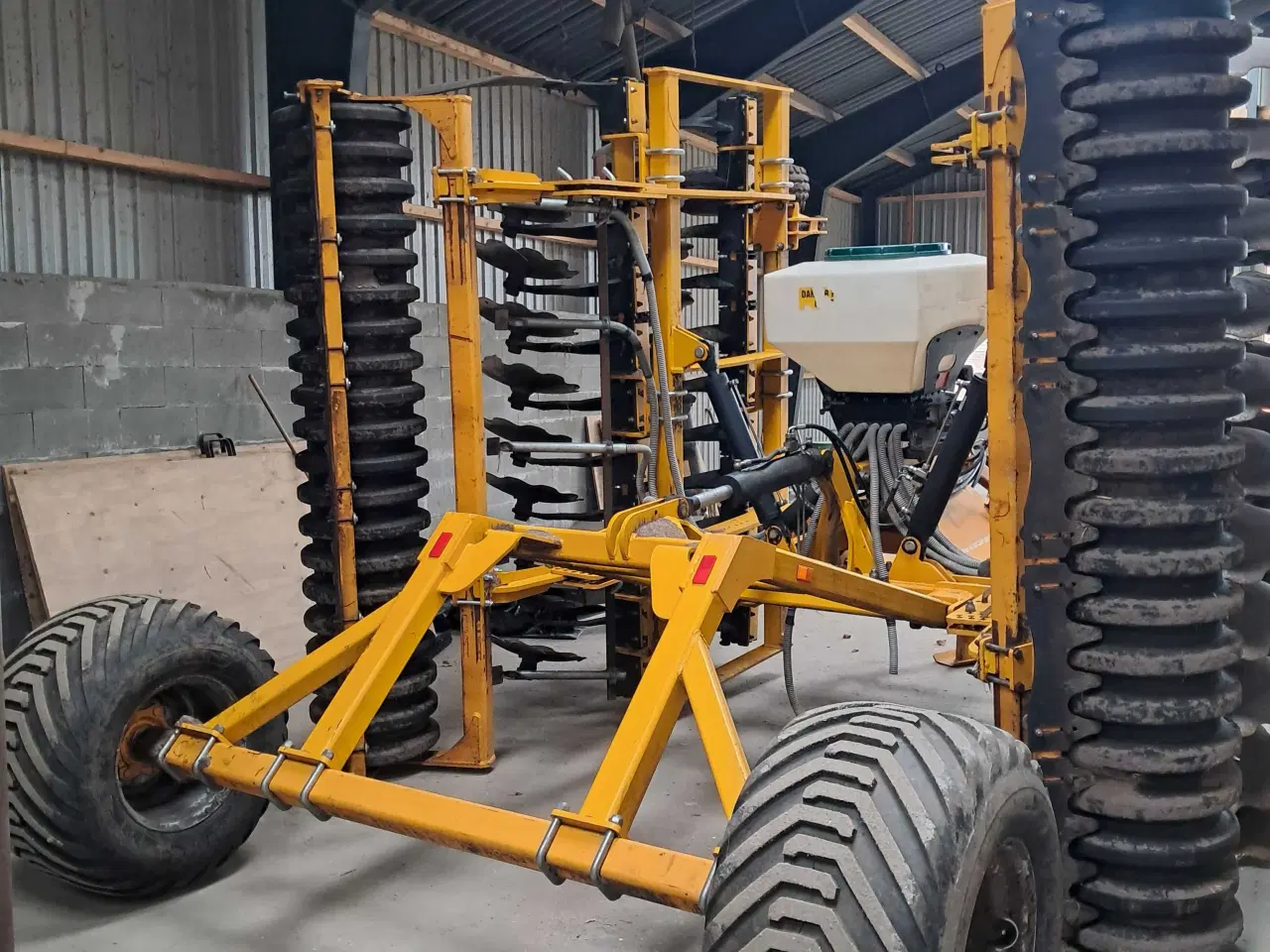 Billede 3 - Tallerkenharve, 5 m. med såmaskine til efterafgr