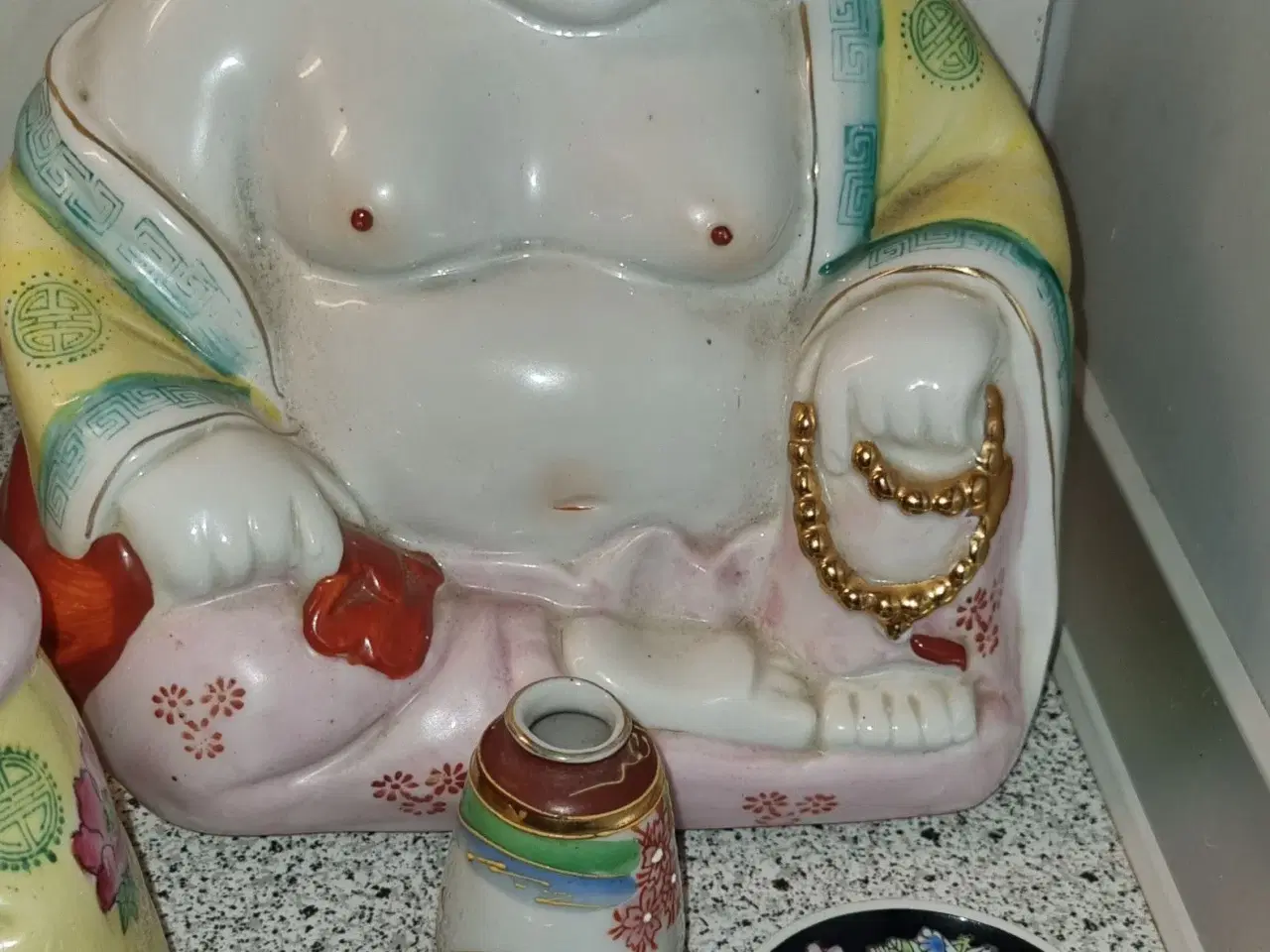 Billede 3 - Buddha figurer I porcelæn 