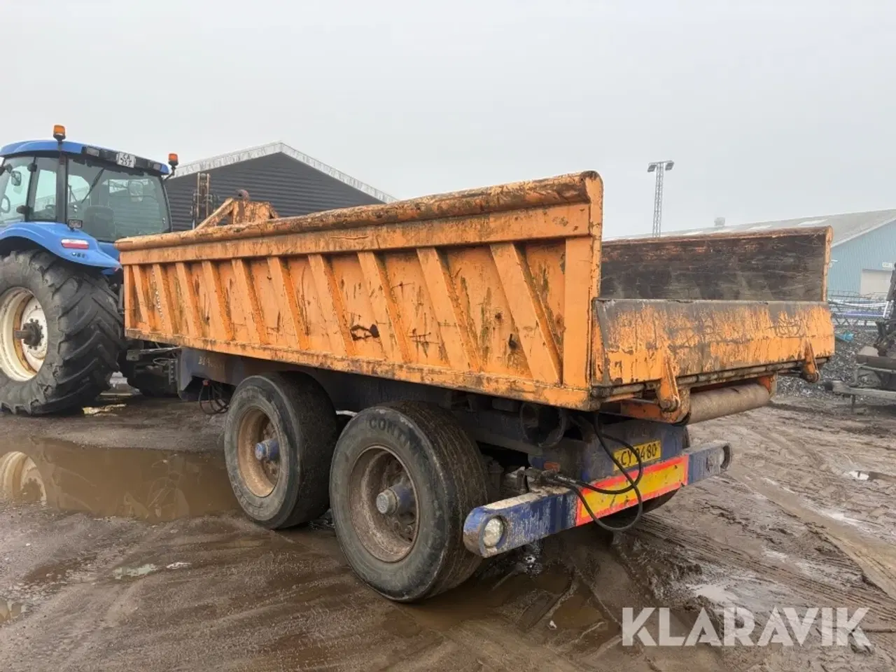 Billede 11 - Traktor New Holland T8020 - inklusiv vogn