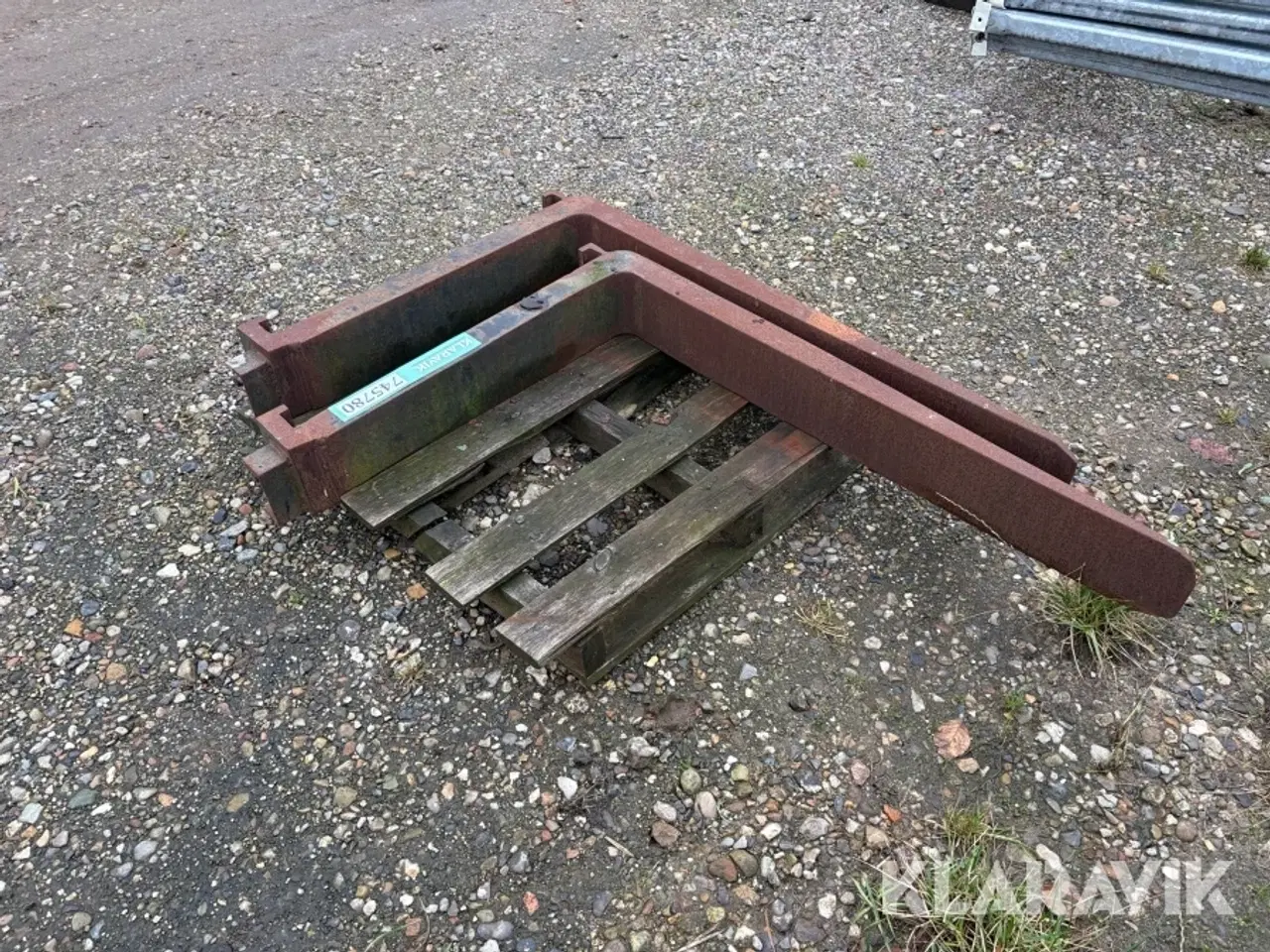 Billede 3 - Pallegafler - 2 styk