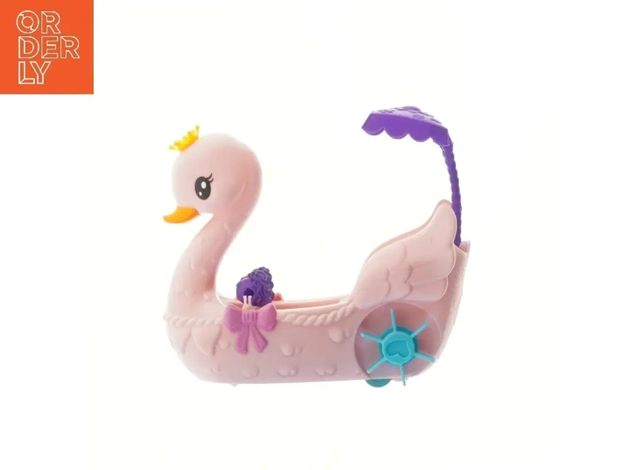 Billede 4 - Legetøjssæt med ponysvane båd fra My little pony (str. 20x16,5x6 cm)