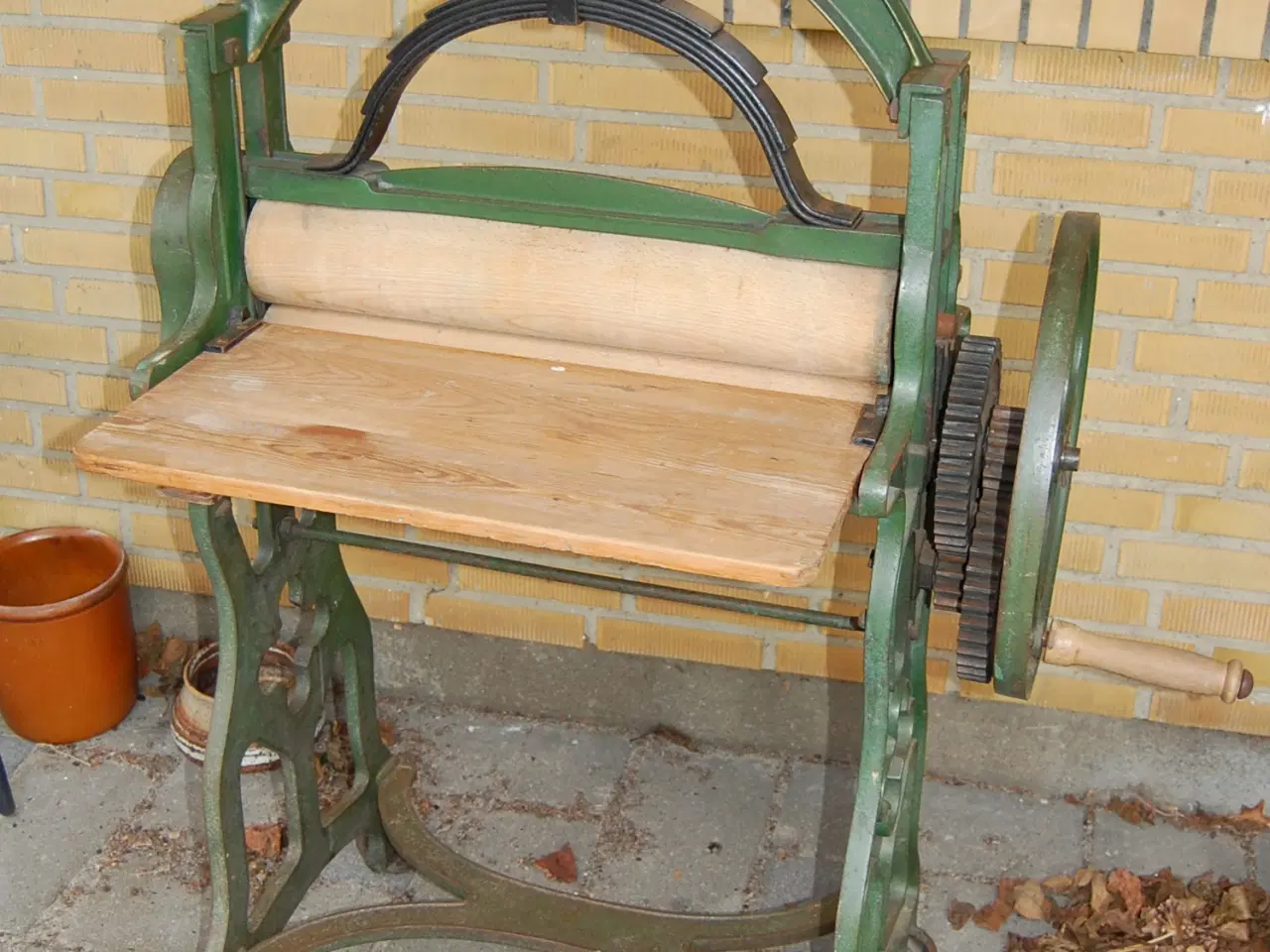 Billede 1 - Gammel koldrulle