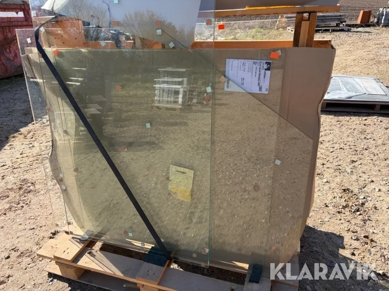 Billede 8 - Hærdet glasplader assorteret størrelser Svane glas 18 styk