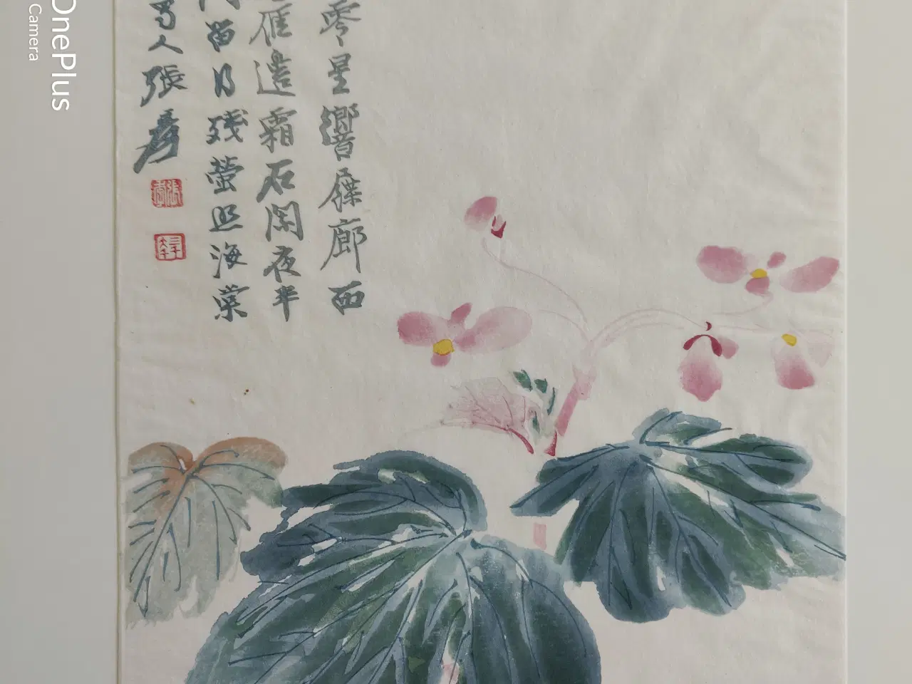 Billede 6 - blomster illustrationer, gl. kinesiske