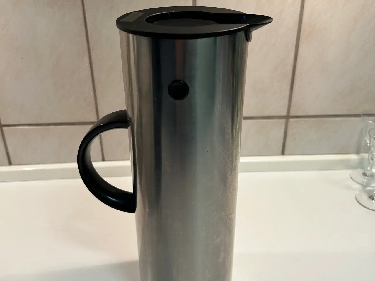 Billede 2 - STELTON termokande i børstet stål