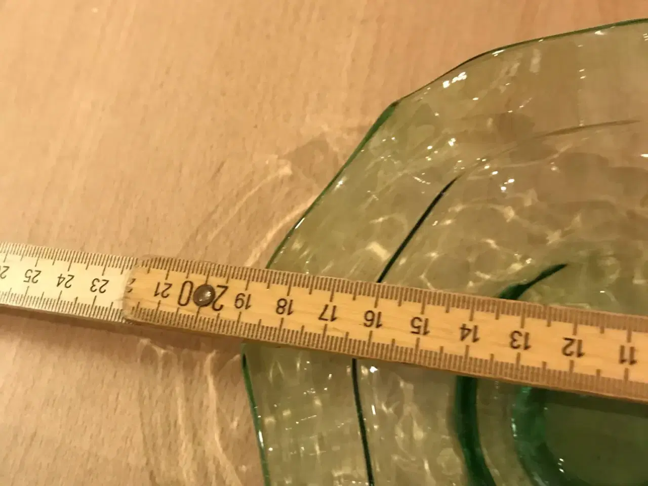 Billede 5 - Glas skål grøn