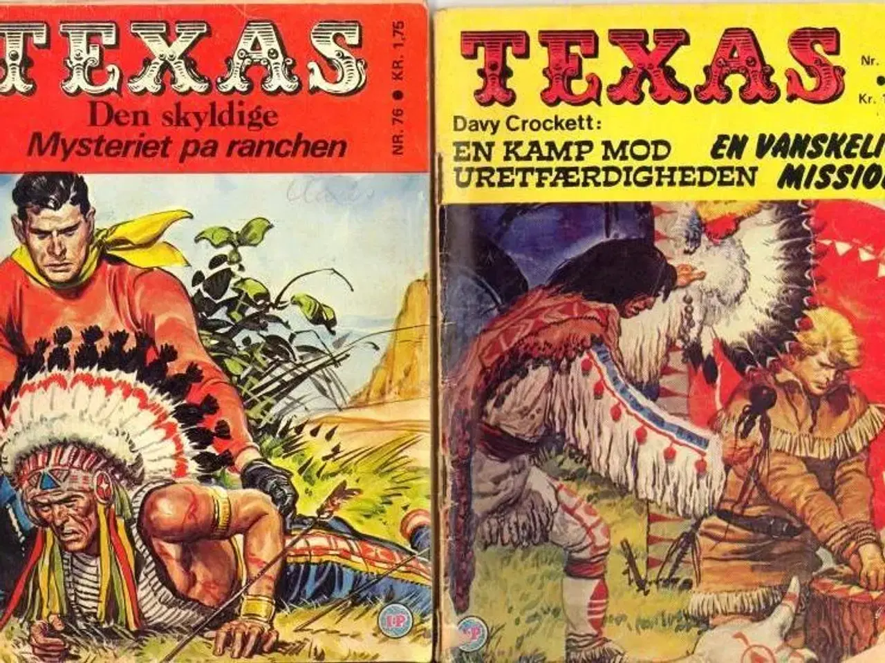 Billede 6 - Cowboy, Texas og Ringo. Tegneserier, blade..