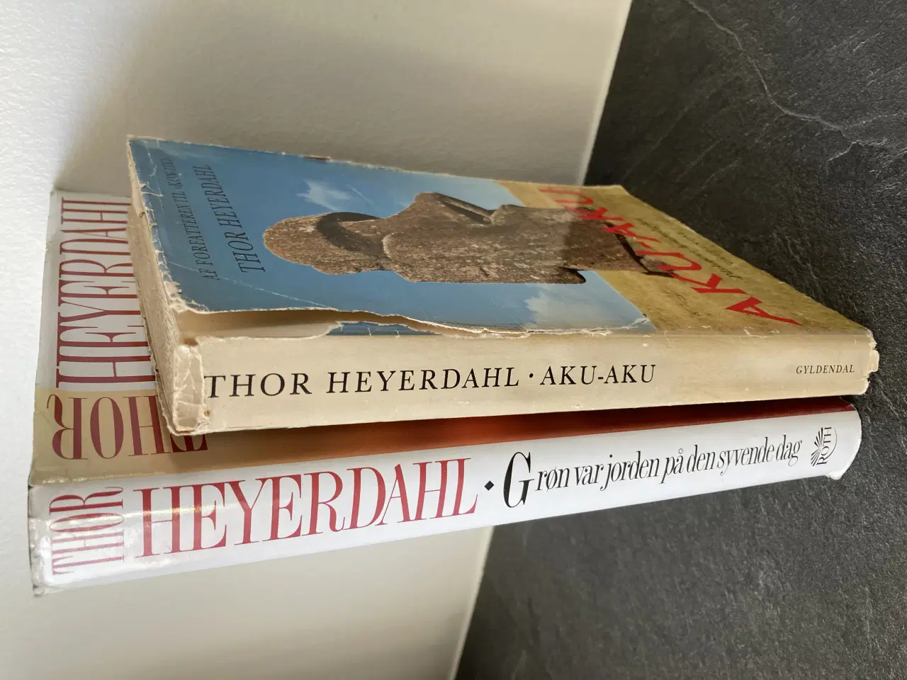 Billede 3 - Thor Heyerdahl - Grøn var jorden..... og Aku-Aku