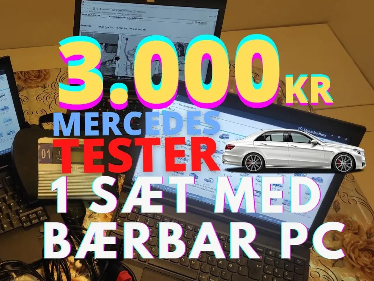 Billede 2 - Tester Mercedes Original OBD2 Xentry