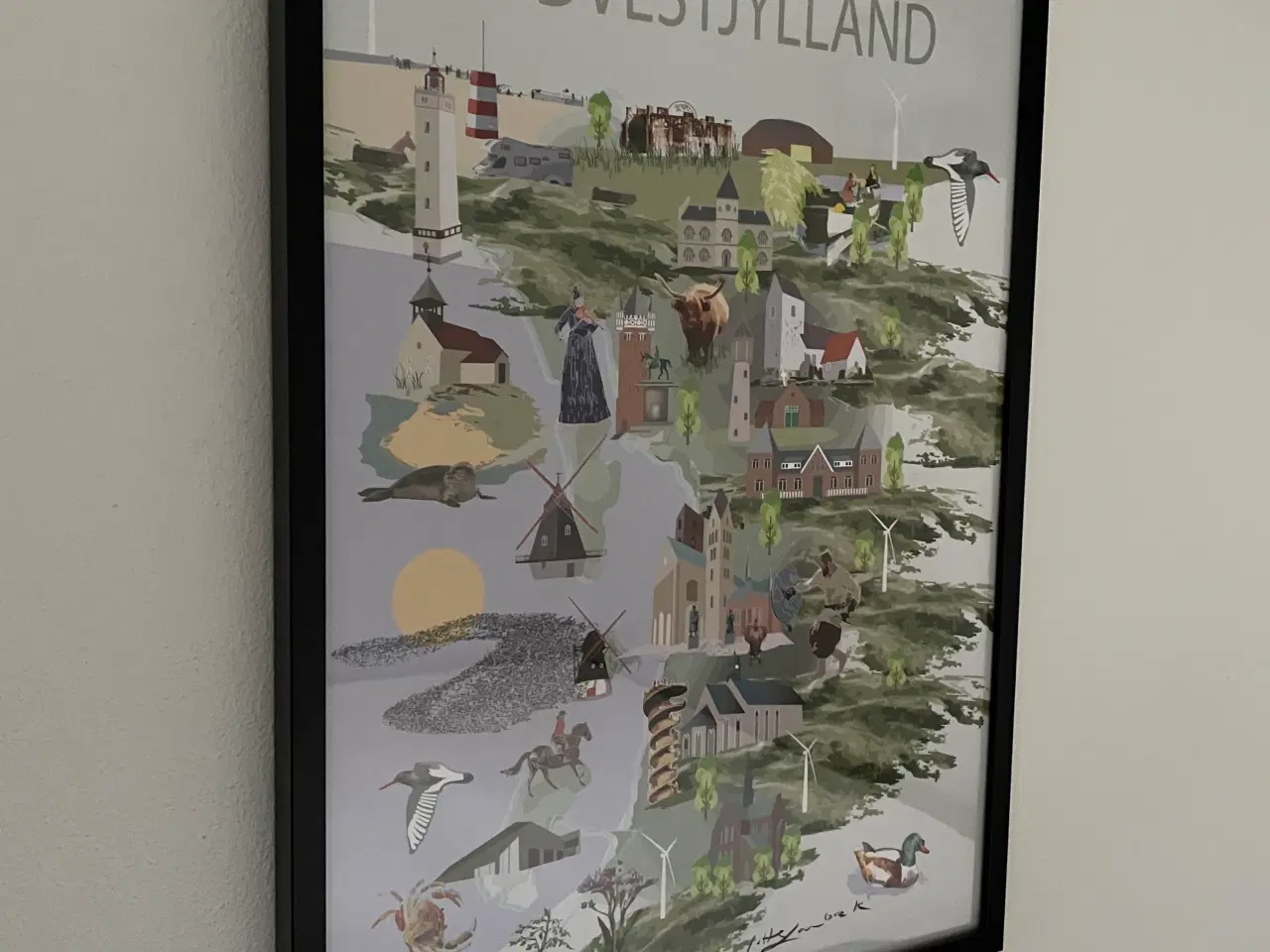 Billede 1 - “Sydvestjylland” plakat