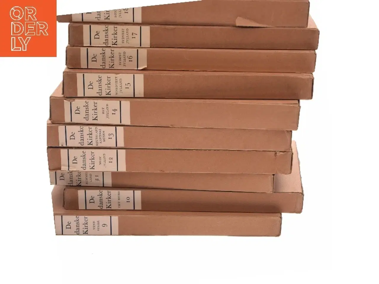 Billede 1 - De Danske Kirker af Johan Newl og Niels Madsen (Bog)