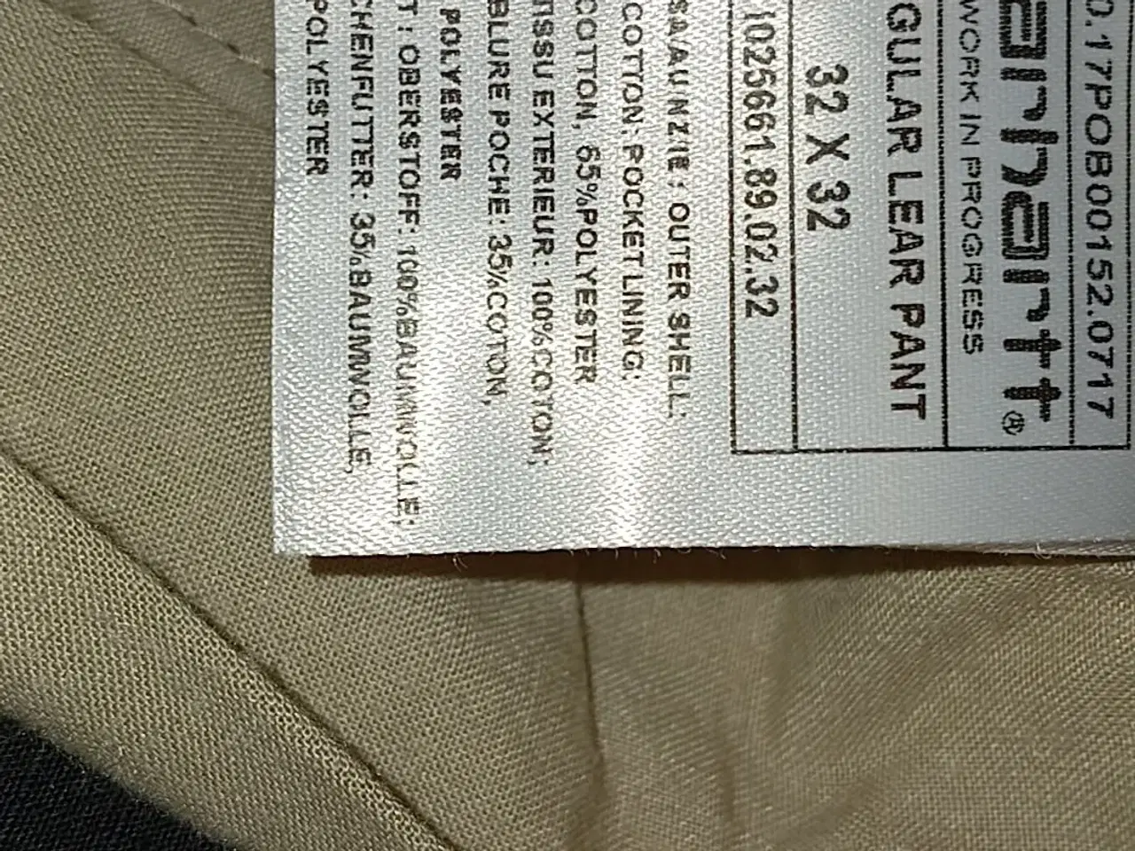 Billede 3 - Carharrt bukser 32/32 helt nye