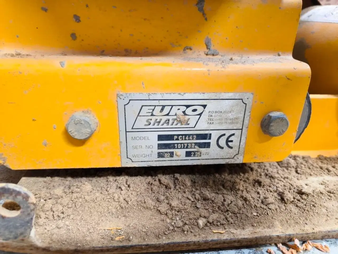 Billede 2 - El-pladevibrator EURO SHATAL PC1442E