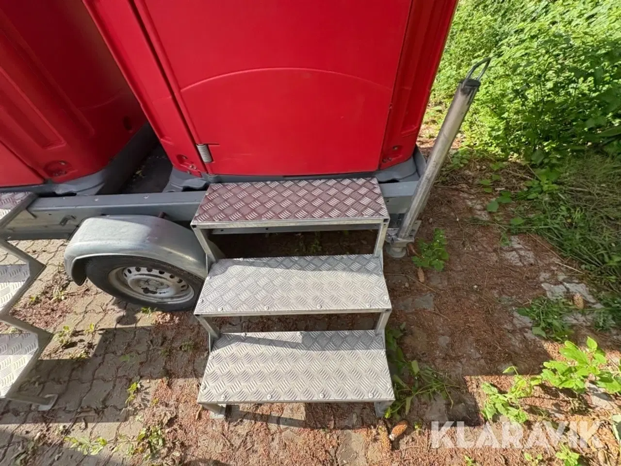 Billede 11 - Dobbelt toilet trailer Stema F 7515