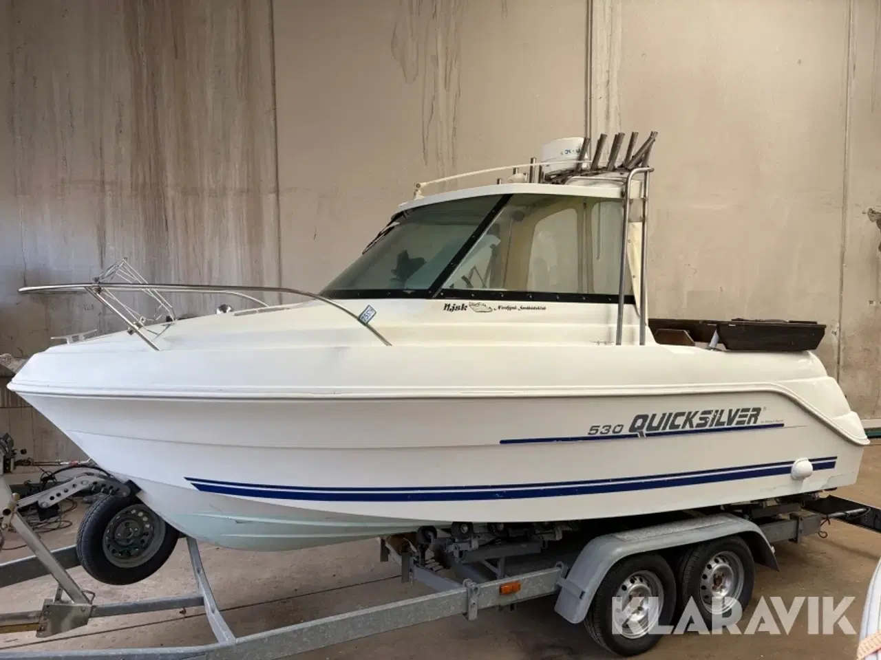 Billede 2 - Motorbåd Quicksilver 530 Pilothouse med bådtrailer