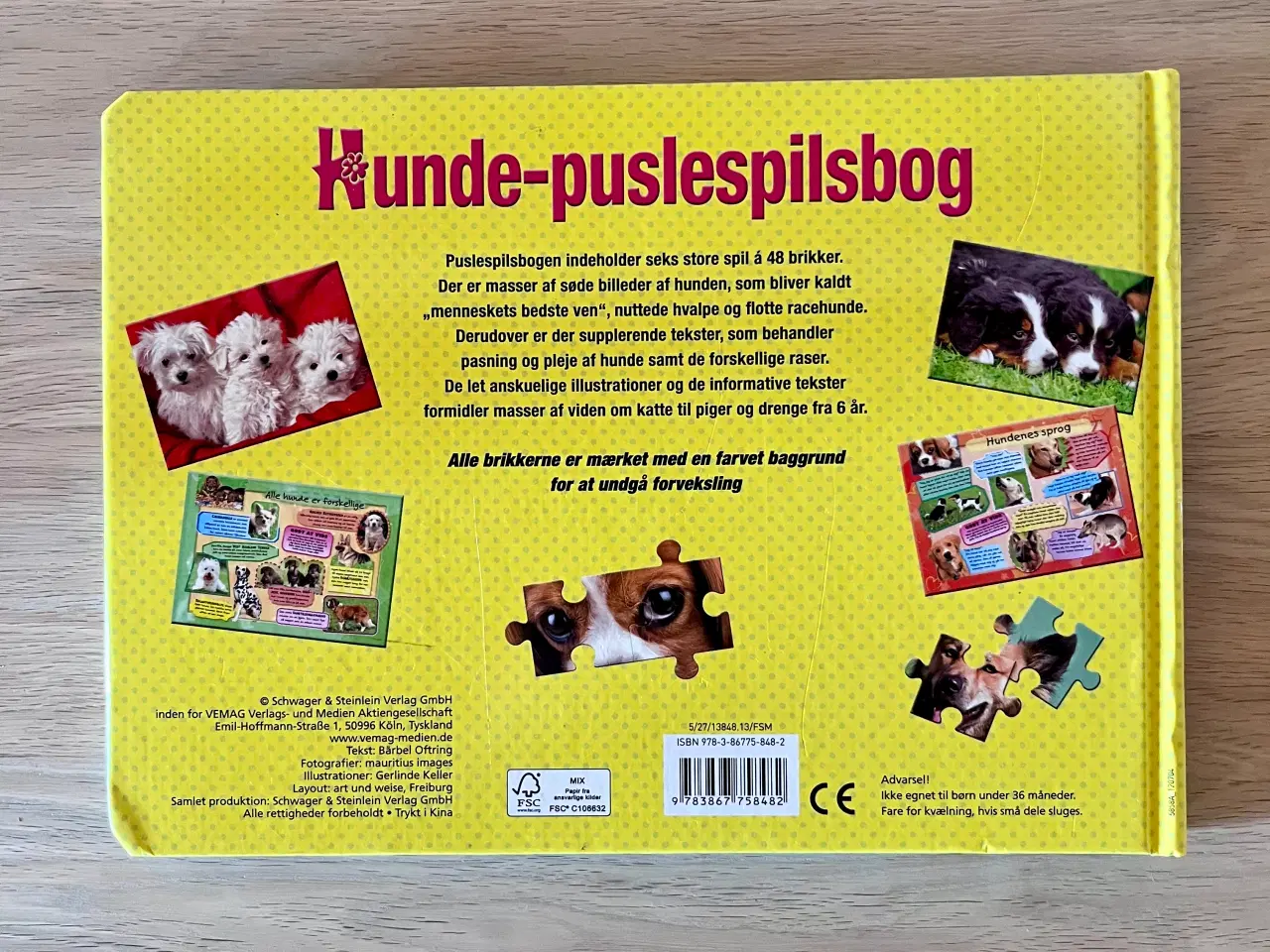 Billede 2 - Hunde puslespil-bog