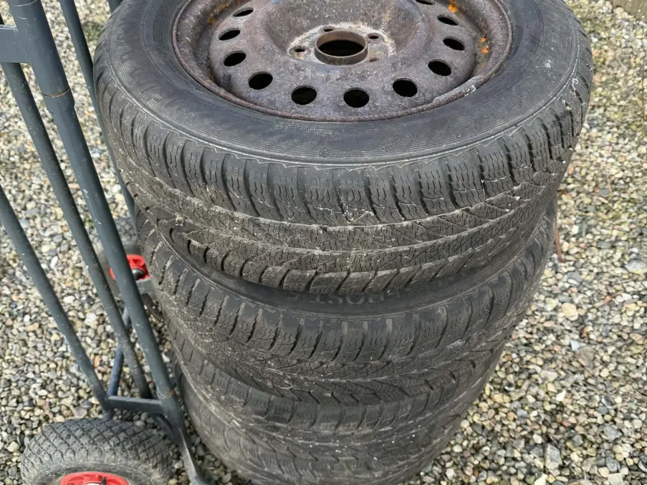 Billede 2 - 16" Stålfælge med Gislaved Vinterdæk