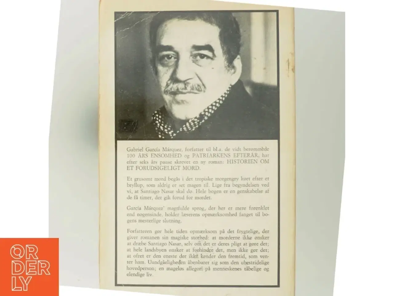 Billede 3 - Historien om et forudsigeligt mord af Gabriel Garc&#237;a M&#225;rquez (Bog) fra Samleren