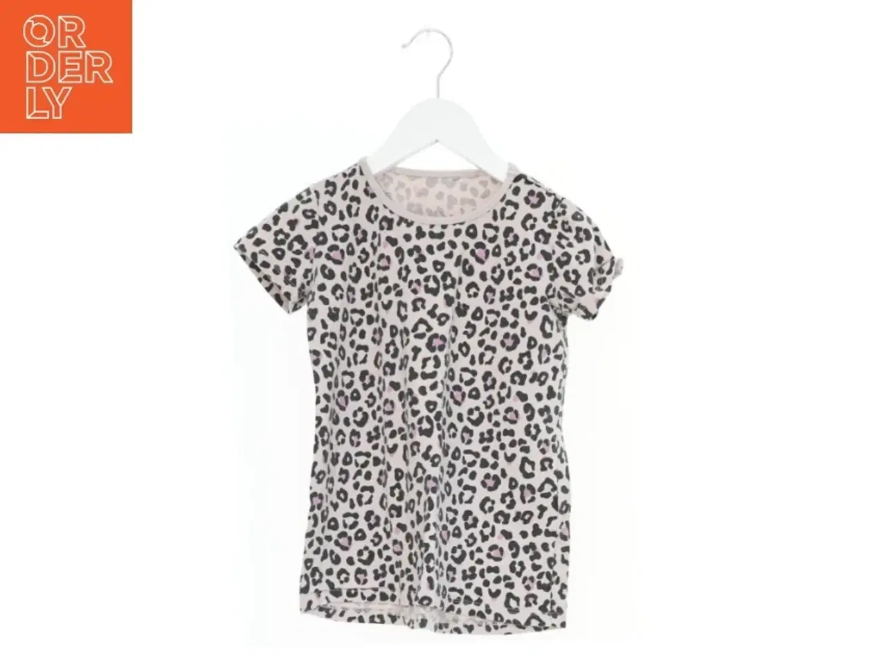 Billede 1 - Børne t-shirt str. 122 med leopardprint fra VRS