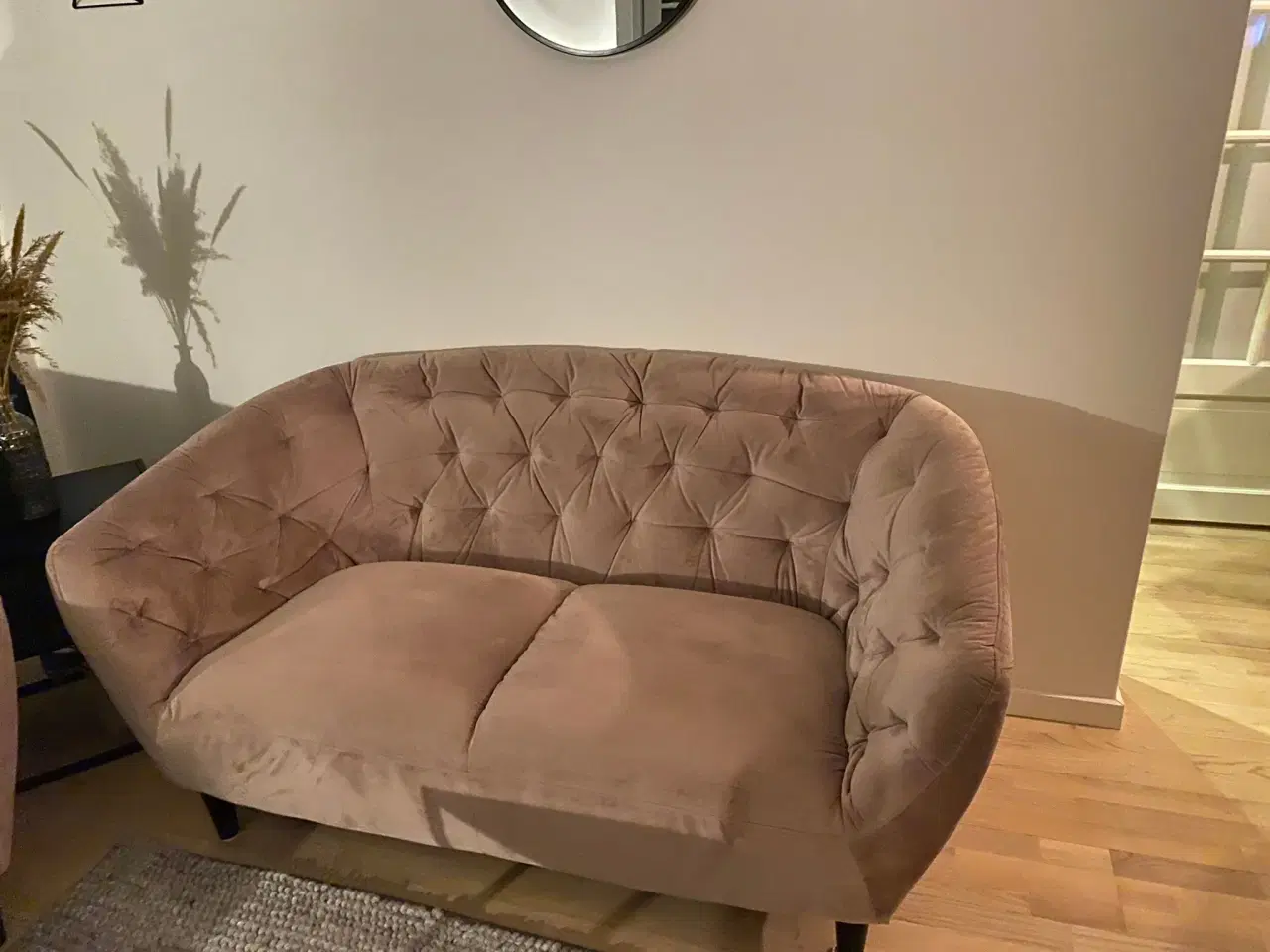 Billede 1 - Rosa velour sofaer 