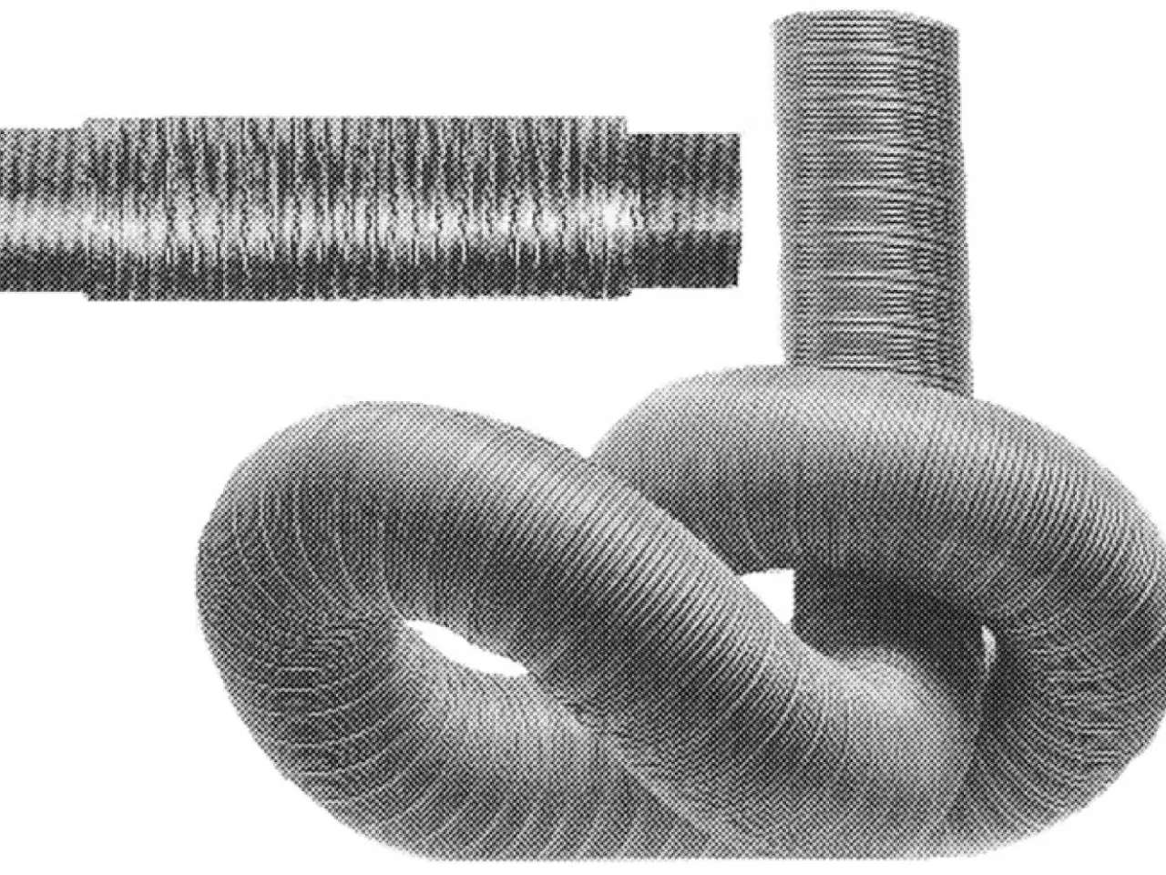 Billede 1 - Udsugninsslange metal Ø100mm 4 M