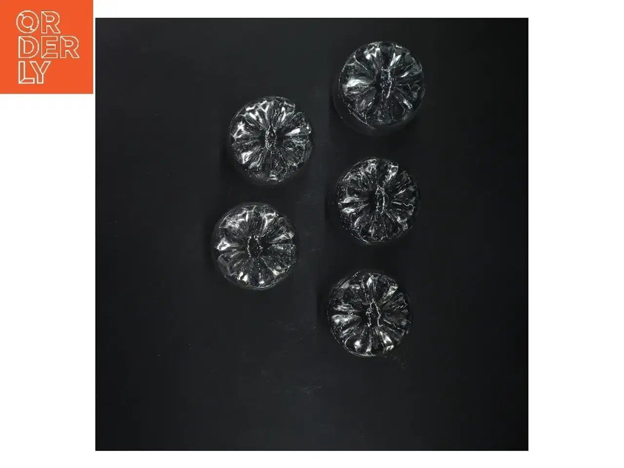 Billede 2 - Krystalglas sæt, 5 stk. (str. 5 styk, 9 cm)