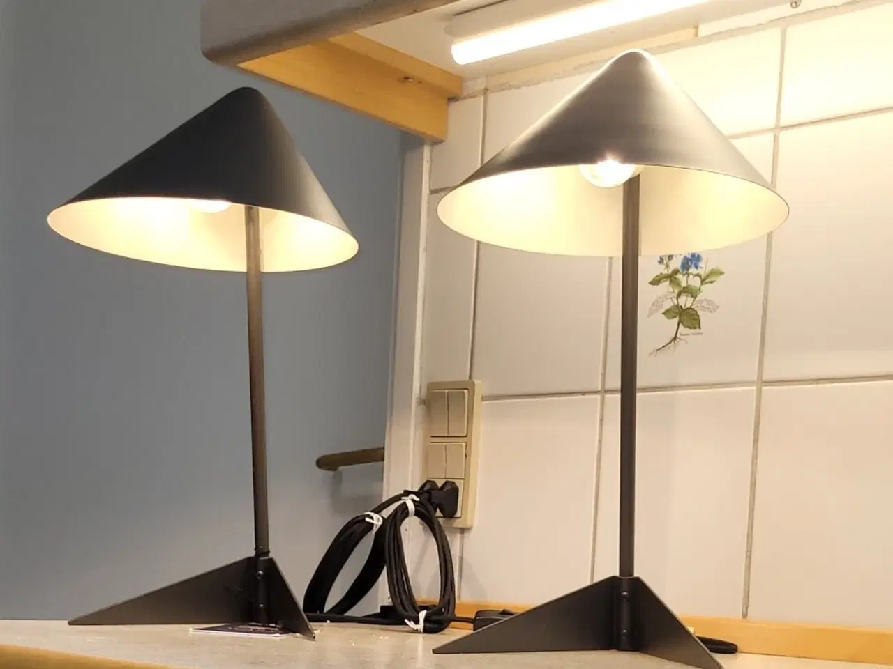 Billede 3 - Bordlamper fra Warm Nordic 2 stk. i mat sort